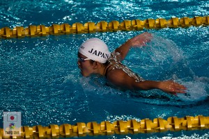 今村可奈選手のバタフライ