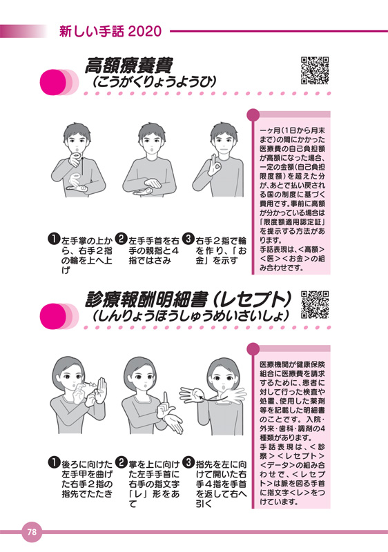 わたしたちの手話 新しい手話２０２０ 全日本ろうあ連盟 出版物のご案内 手話の本 辞典 Dvdなど