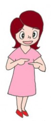スマ子のイラスト