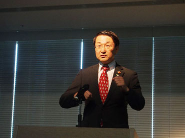 手話を広める知事の会 代表発起人のあいさつ 鳥取県知事 平井 伸治氏