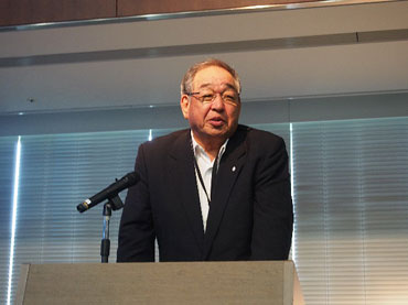 全国手話言語市区長会会長　北海道石狩市長　田岡　克介氏