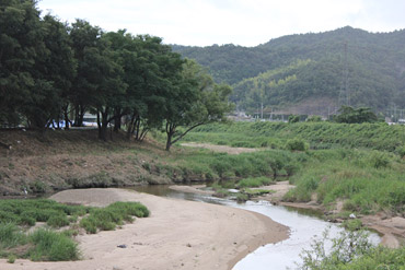 砂川の様子