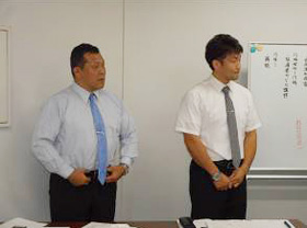 竹澤稔裕先生と瀬川洋先生