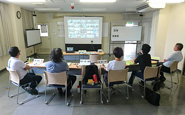 各都道府県協会（47会場）会場の様子（三重会場・全体会）