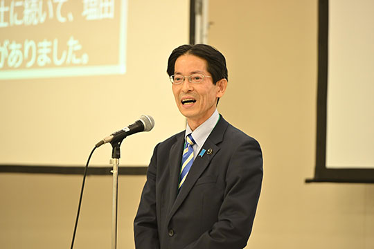 敷田博昭 神奈川県議会議長・神奈川県手話言語普及議員連盟幹事長