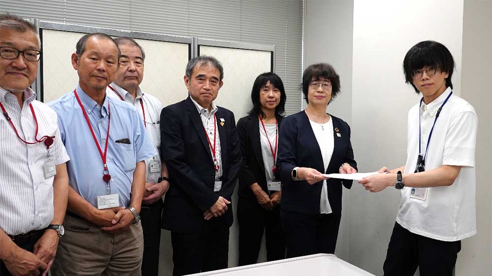 要望書を提出