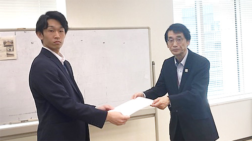 要望書を提出