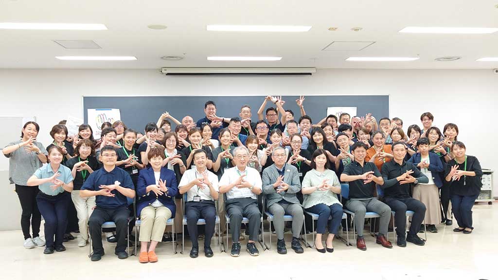 手話言語アナウンサー・手話言語解説者・手話言語通訳者養成研修受講生の皆さん