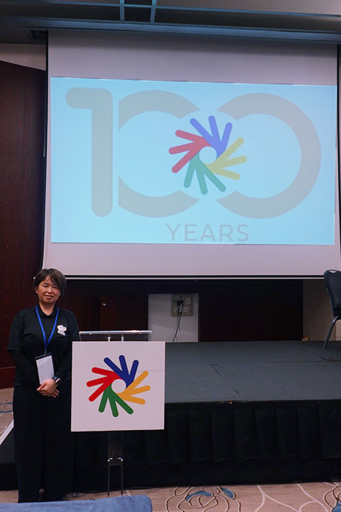 ICSD創立100周年ロゴ