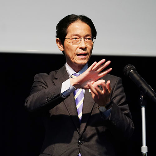 来賓挨拶 敷田博昭 氏(神奈川県手話言語普及推進議員連盟 幹事長)