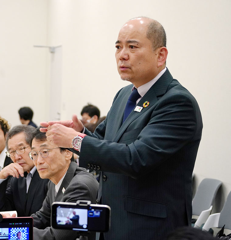 石橋理事長・河原副理事長