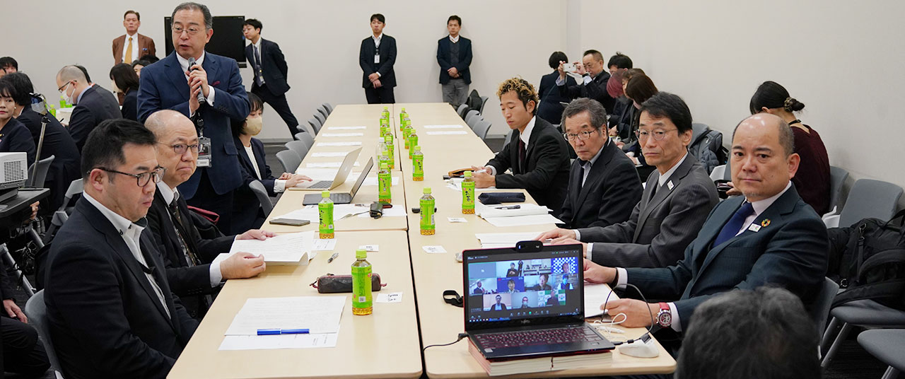総会の様子