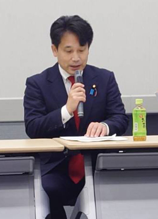 滝波宏文議連事務局長