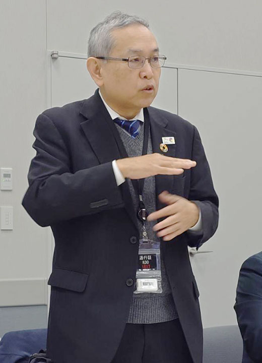 久松三二デフリンピック運営委員会委員長