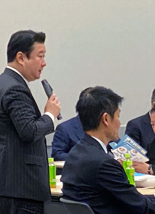 和田 政宗議員・朝日健太郎議連幹事長代行