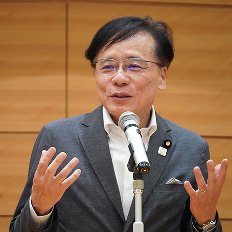 井上哲士氏 障害児者の情報コミュニケーション推進に関する議員連盟 幹事長代行