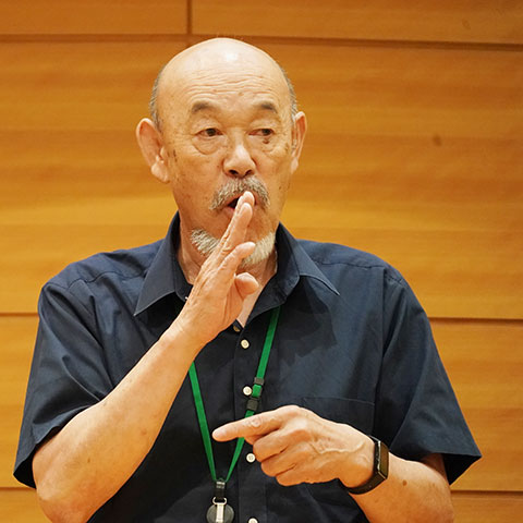 下垣彰則氏 公益社団法人鳥取県聴覚障害者協会 理事長