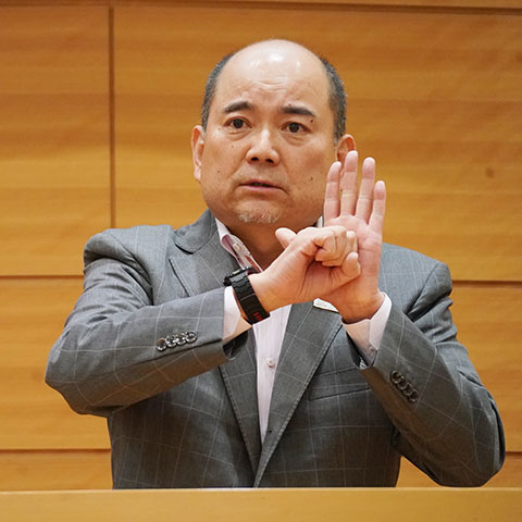 石橋大吾 一般財団法人全日本ろうあ連盟理事長
