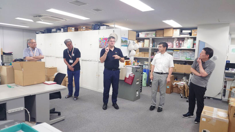 来所の様子