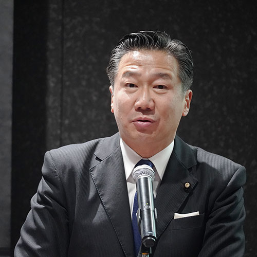 来賓挨拶 参議院副議長 福山哲郎 氏