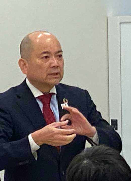 石橋大吾　全日本ろうあ連盟理事長