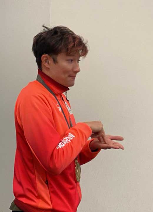 陸上：山田真樹選手