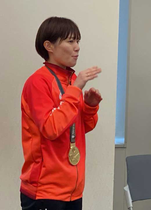 バスケ：若松優津選手