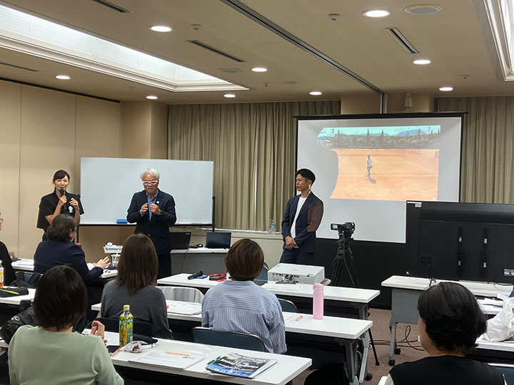 講師の重田千輝氏(右)と笹倉千裕氏(左)