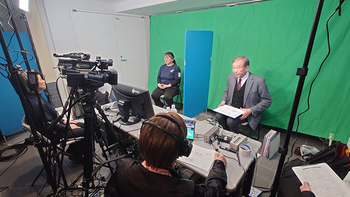 東京2025デフリンピック柔道会場の日本手話言語解説現場