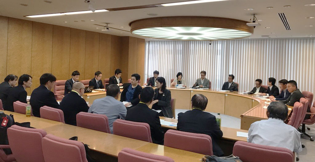 面談の様子