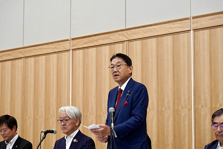 東大阪市長　野田 義和　前会長