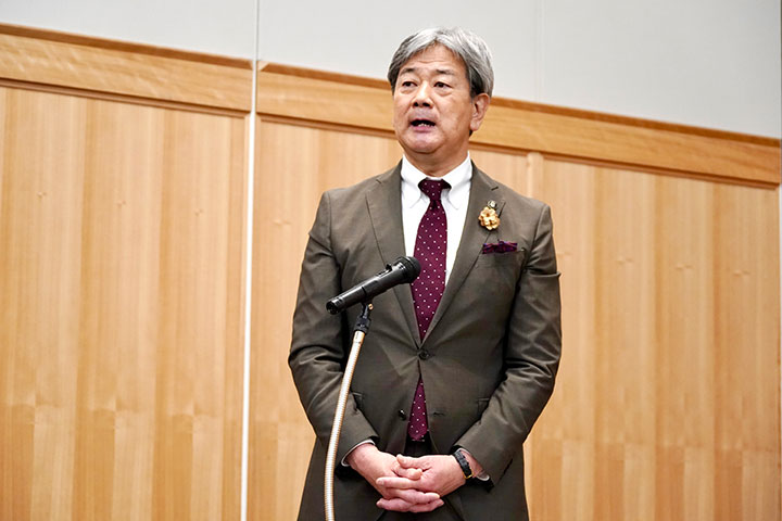高山市長　田中 明　会長