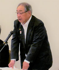 田岡　克介　石狩市長