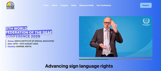 「第5回WFD国際研究大会」への参加登録