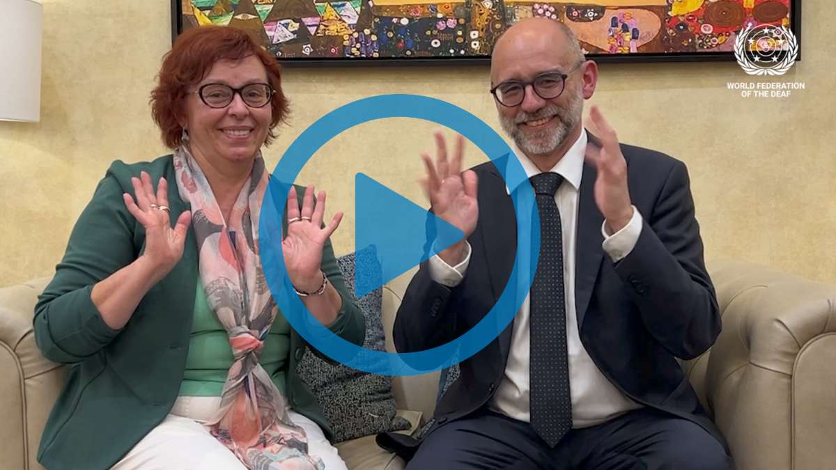 国連が「国際盲ろう者デー」を認定しました