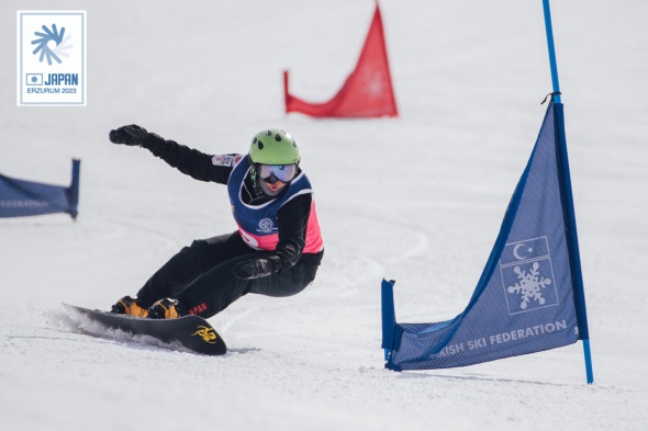 アルペンスノーボード パラレル大回転 和田胤佳選手 銅メダル！