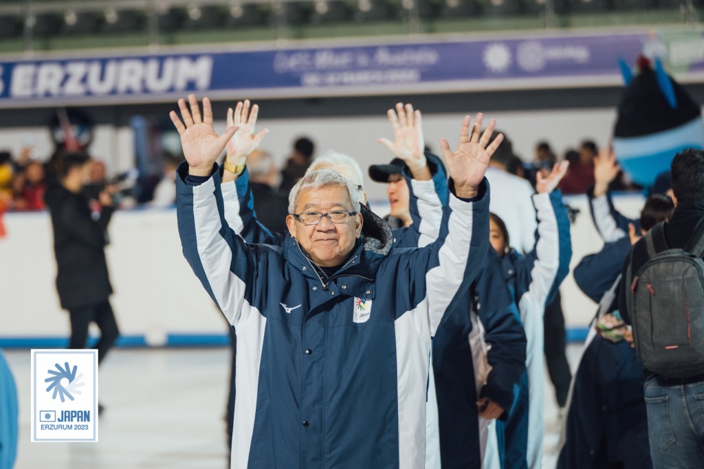 日本選手団　太田団長