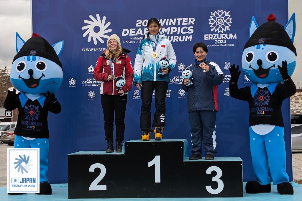 3月6日 スノーボード パラレルスラローム 今大会自身として２個目の銅メダル