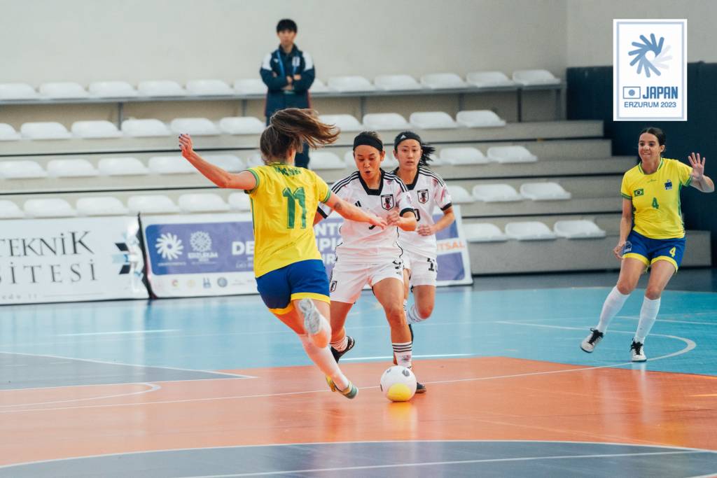 3月1日 フットサル女子 予選 ブラジル戦 0-3