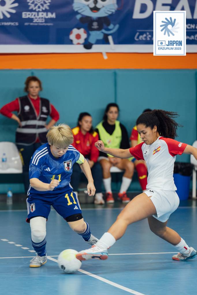 3月7日　フットサル女子　キャプテン　岩渕選手