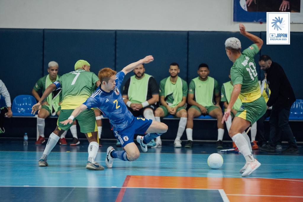 3月6日　フットサル男子　ブラジル戦