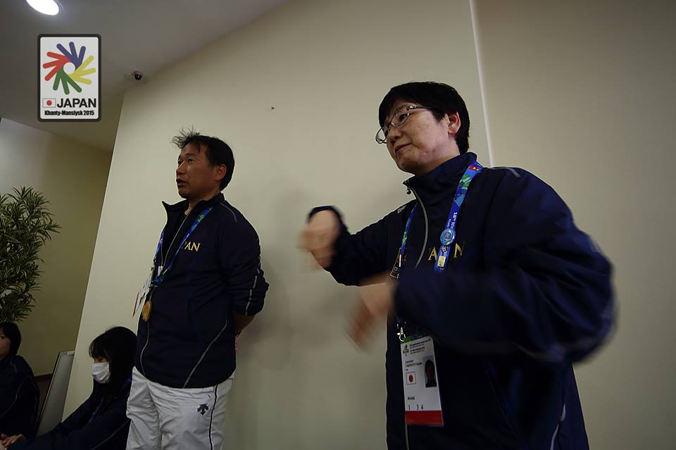 手話通訳者の活動 第18回冬季デフリンピック競技大会ハンティマンシースク2015 日本選手団