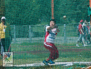 ４位入賞の石田選手