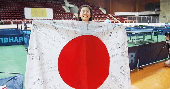 【卓球】女子シングルス　上田選手、ロシアを下し念願の金メダル！