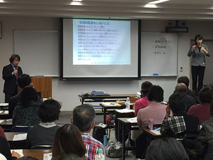 慶應義塾大学の川森特任教授による講演