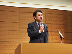 自由民主党 衆議院議員 笹川 博義氏